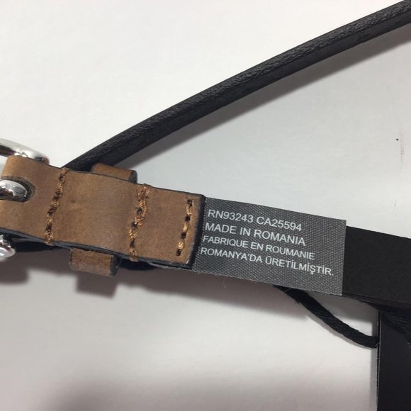 Diesel Mina 5 Cocoa Brown Belt Size 80/32 main image 7
